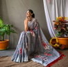 VK 4007 Linen Printed Daily Wear Sarees Wholesale Suppliers In Mumbai